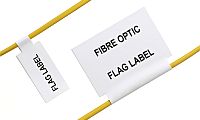 Silver Fox Optical Flag Cable Labels